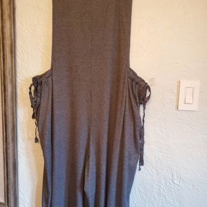 Grey Simple by Suzanne Betro Jumpsuit 2X